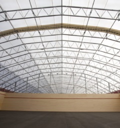 Finest-Hall Factory OÜ toodetud ja paigaldatud PVC puistehalli vaheseinad.