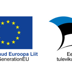 Euroopa Liidu Taaste- ja vastupidavusrahastu NextGenerationEU (RRF) logo